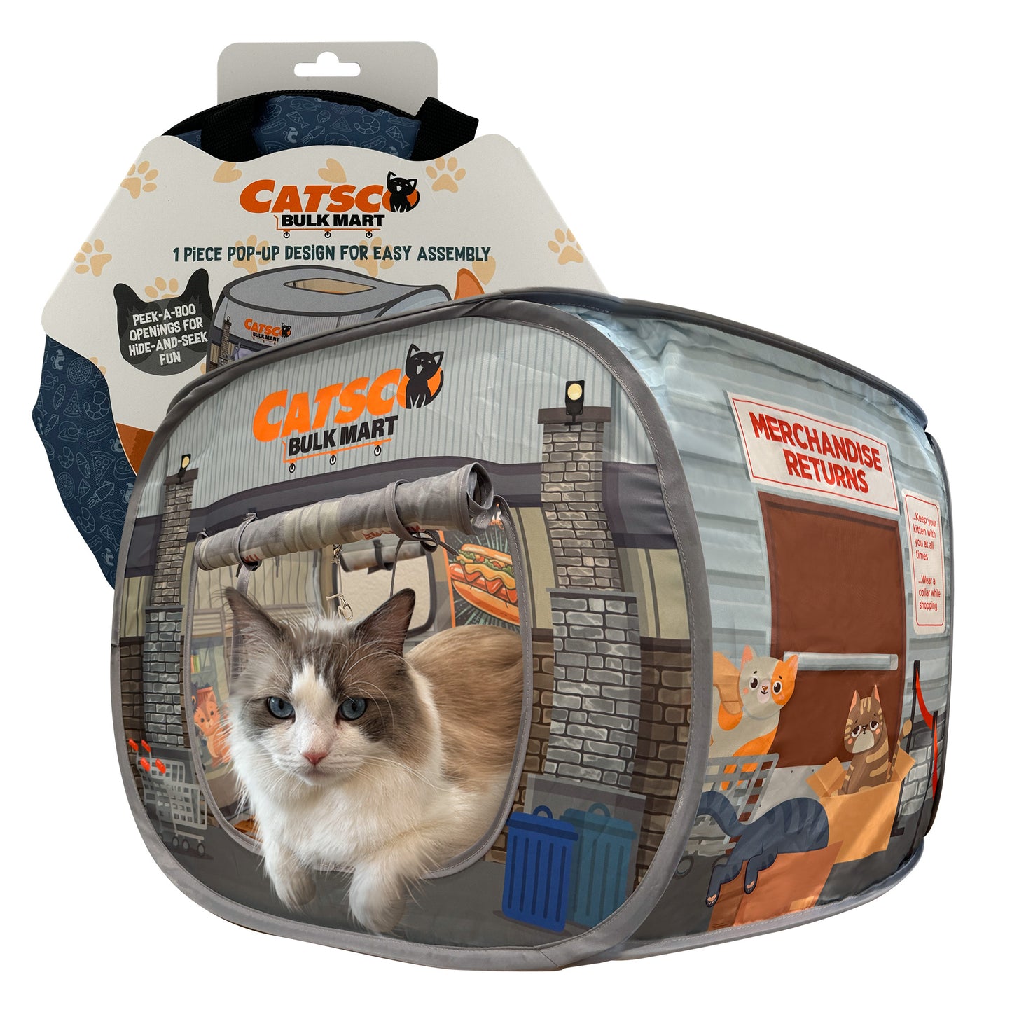 Catsco Bulkmart Collapsible Cat House