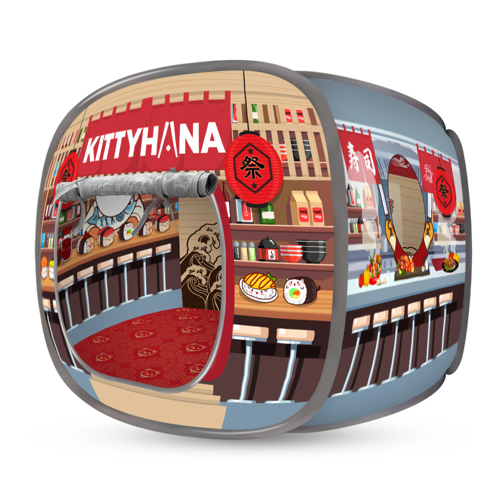 Kitty Hana Japanese Restaurant - Collapsible Cat House