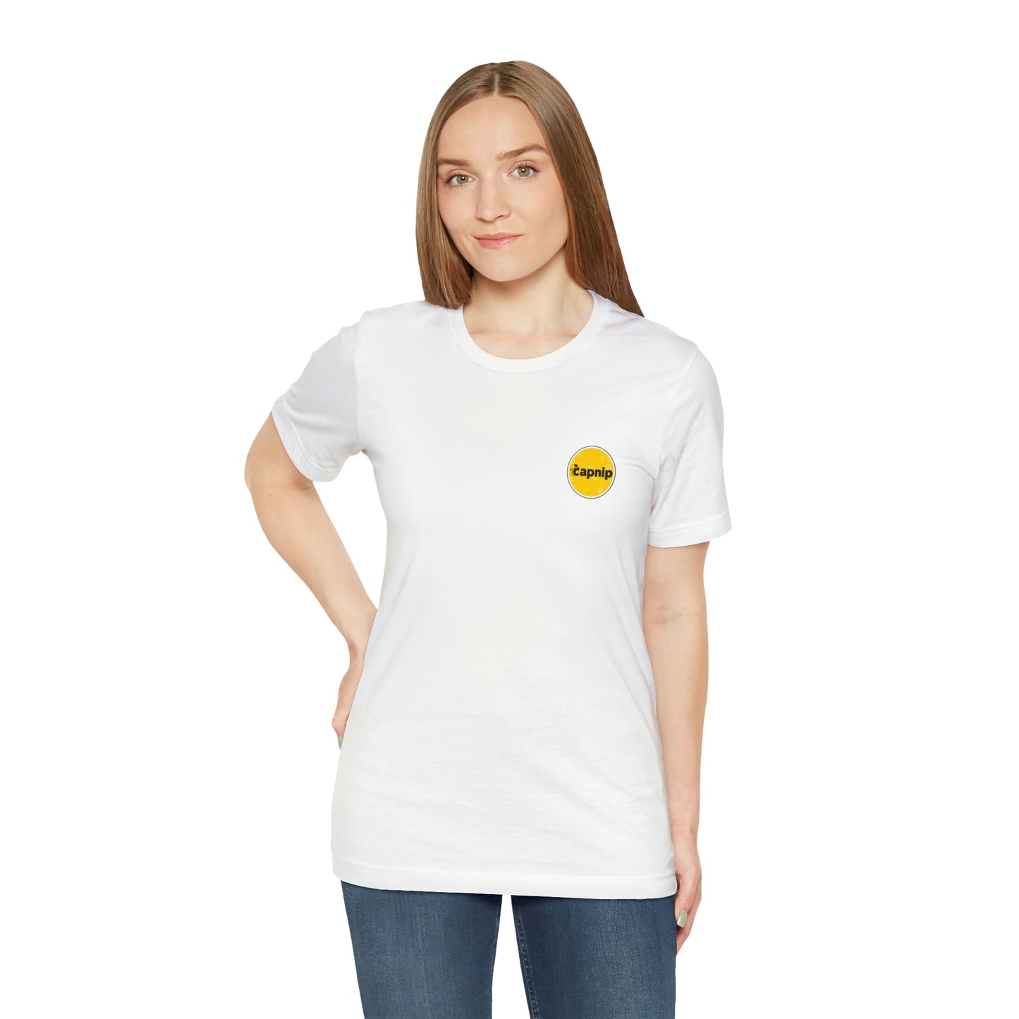 Capnip - Unisex Jersey Short Sleeve Tee - White