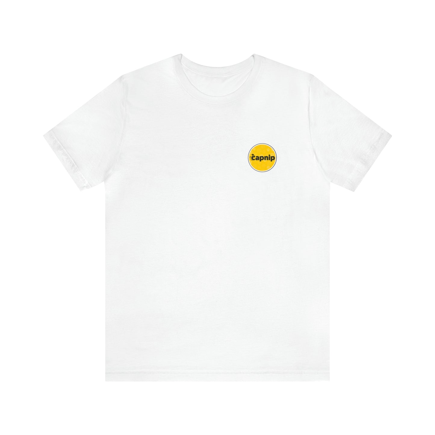 Capnip - Unisex Jersey Short Sleeve Tee - White