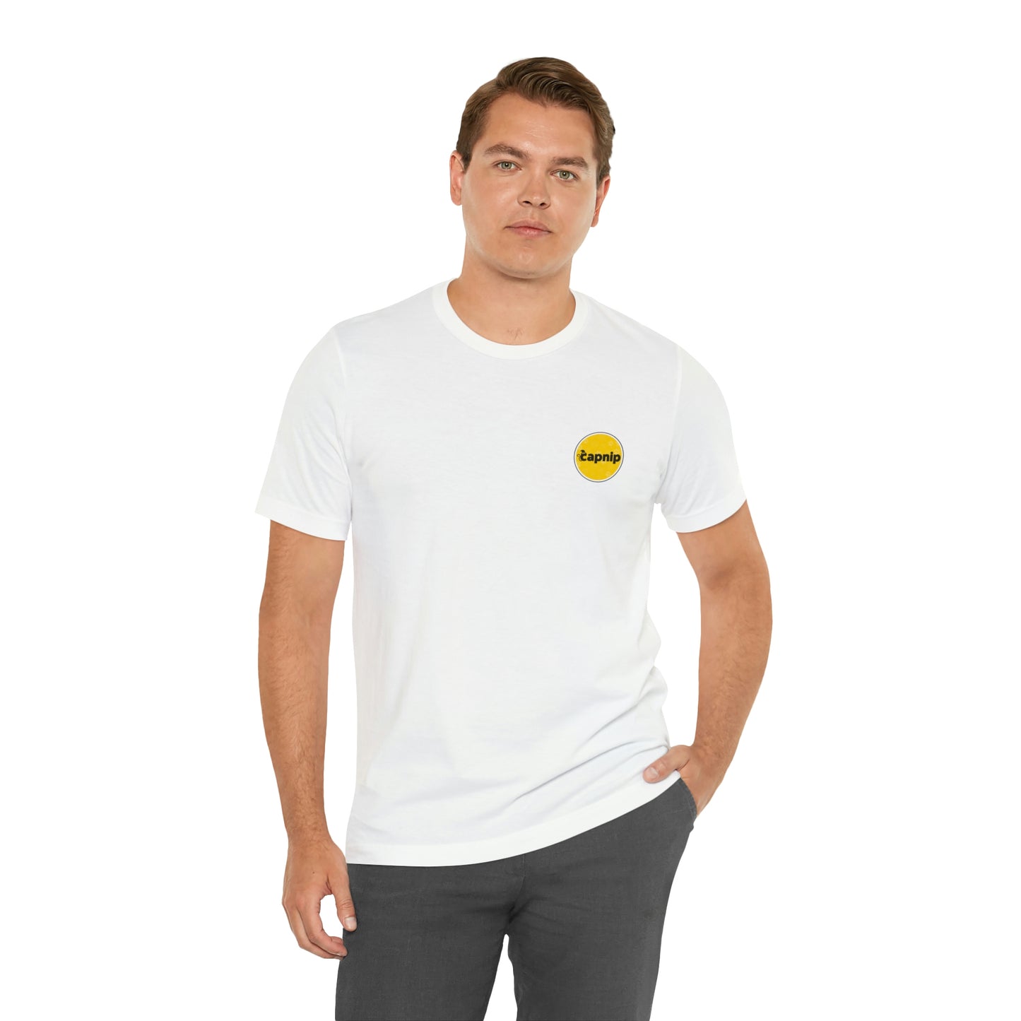 Capnip - Unisex Jersey Short Sleeve Tee - White